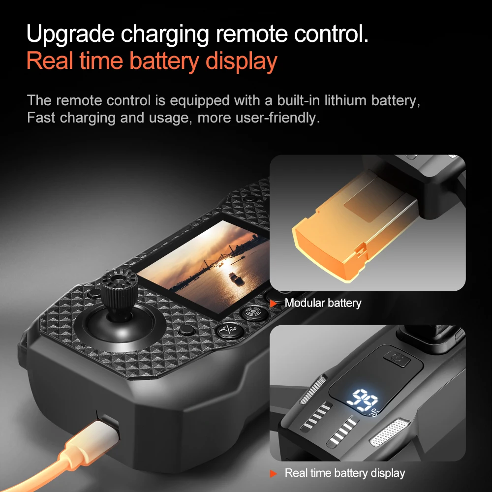 Xiaomi Mijia M6 Drone 8K Pro with 5G WIFI FPV HD Camera for Professional Aerial Shots With screen Remote control RC Quadcopter