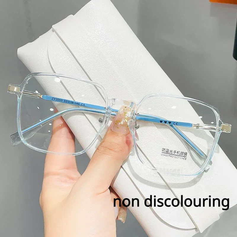 New Fashion Photochromic Myopia Glasses Men Women Color Changing Eyeglasses Anti UV Sunglasses Luxury Short-sighted Eyewear -2.5