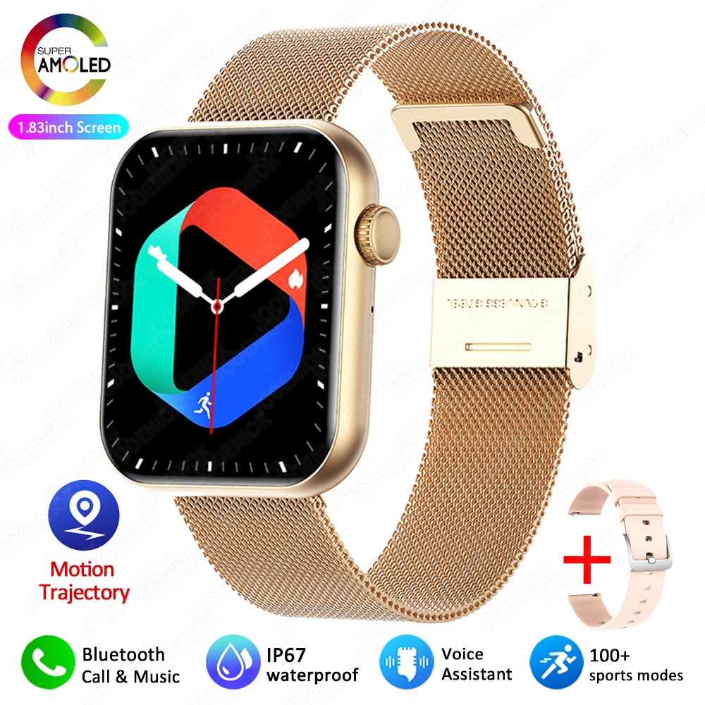 2025 New For Xiaomi Bluetooth Call Smart Watch Fashion Women Full Screen Touch Heart Rate Monitoring Watch 100+ Sports Mode Men
