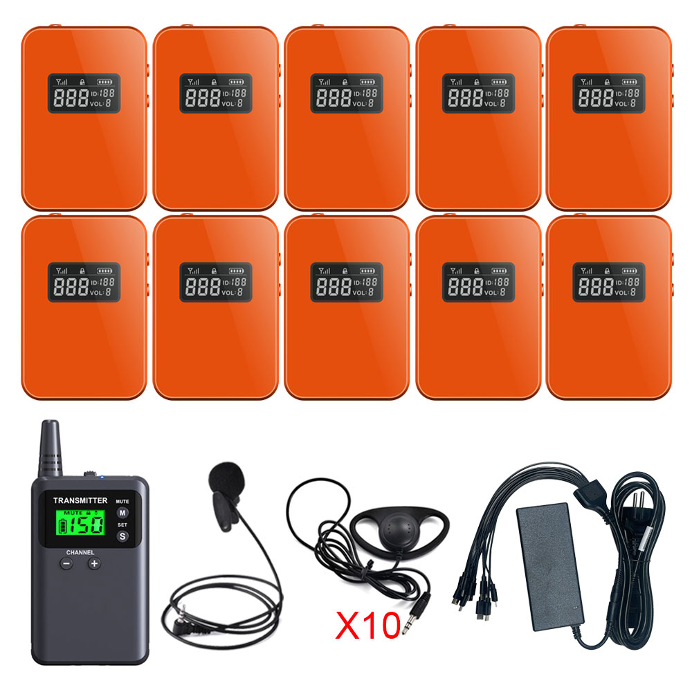 Wireless Tour Guide System Whisper Talk Simultaneous Interpretation System For Tourism Group Service Meeting Training Exhibition