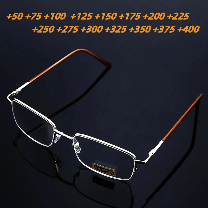 Unisex Men Women Glass Reading Glasses Presbyopic Eyewear0.5 0.75 1.0 1.25 1.5 2.0 2.25 2.5 2.75 3.0 3.25 3.5 3.75 4.0 4.5 5.0