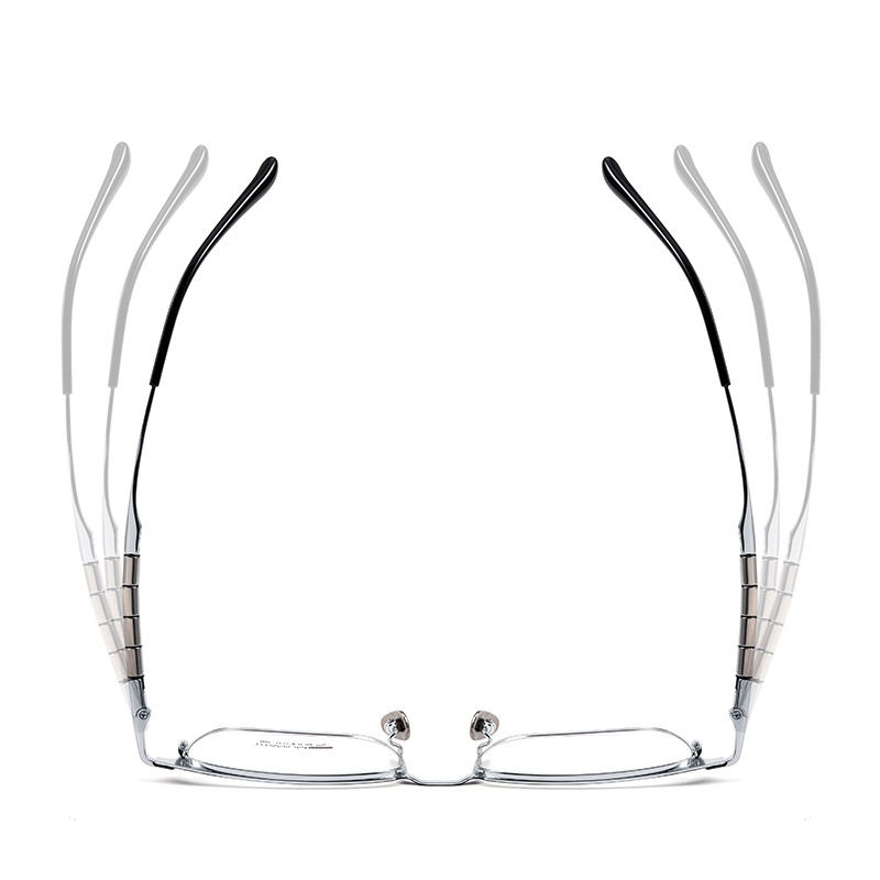 ZIROSAT 9009T Optical Glasses Pure Titanium Full-rim Frame Prescription Eyeglasses Rx Men Glasses for Male Eyewear