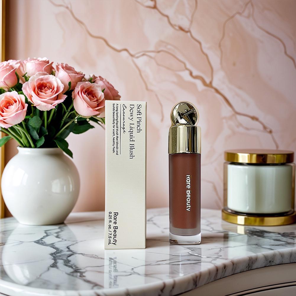 Rare Beauty Soft Pinch Liquid Blush 3.5ml：Long-Lasting Matte Low Saturation Natural Moisturizing ﻿Makeup