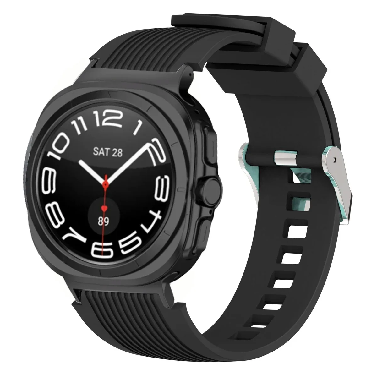 sports soft Silicone Strap For Samsung Galaxy Watch Ultra 2025 47mm breathable band For Samsung Watch 8 40mm 44mm 8 Classic 46mm