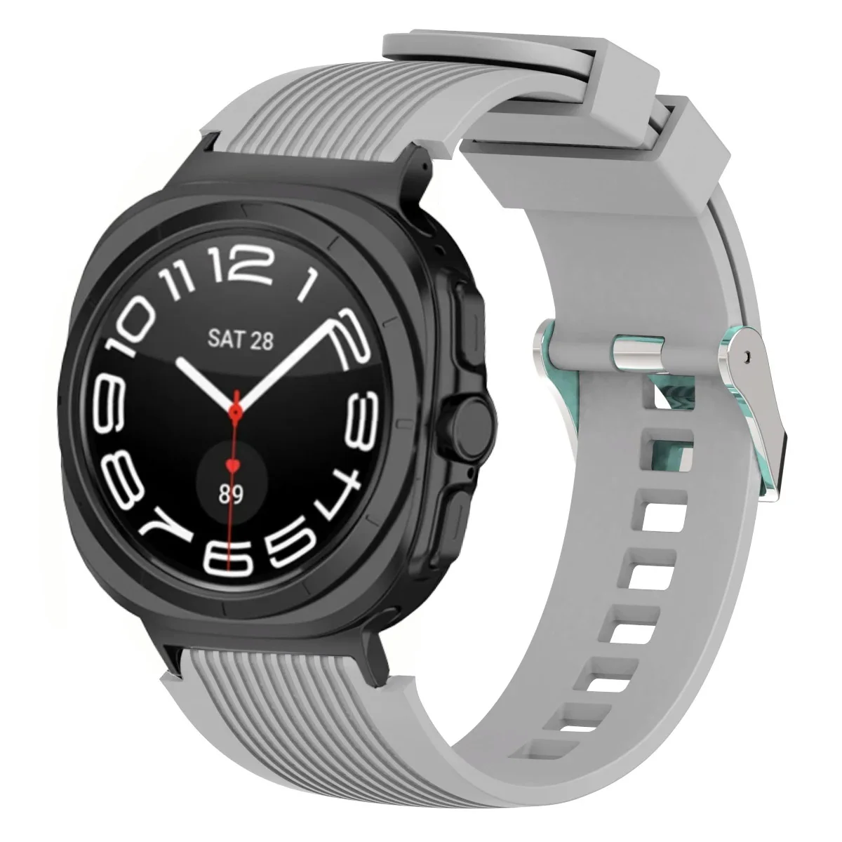 sports soft Silicone Strap For Samsung Galaxy Watch Ultra 2025 47mm breathable band For Samsung Watch 8 40mm 44mm 8 Classic 46mm