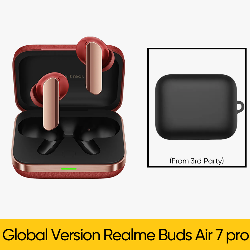 Global Version realme Buds Air 7 Pro 53dB Active Noise Cancelling True Wireless Earphone 48Hour Battery Bluetooth 5.4 Headphone