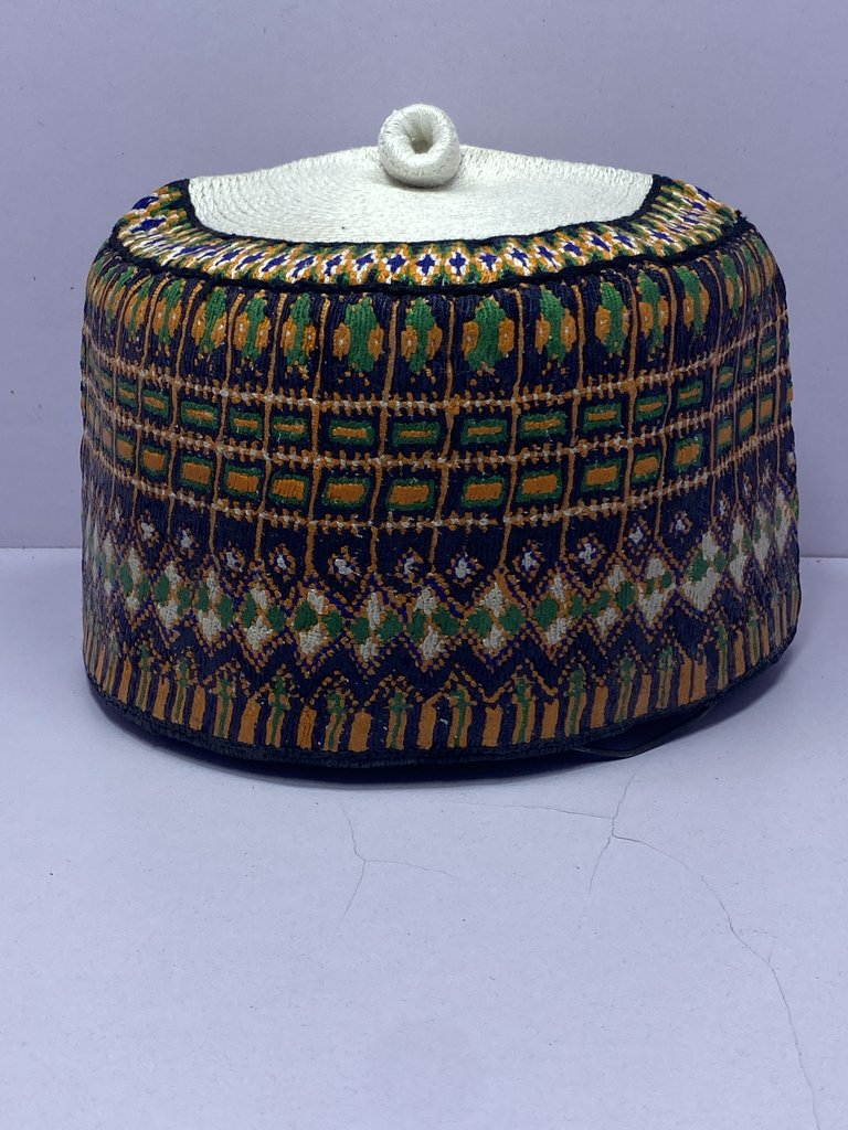 Maiduguri – Hausa/Fulani Cap, Kufi, Handwoven Cap, Zawa