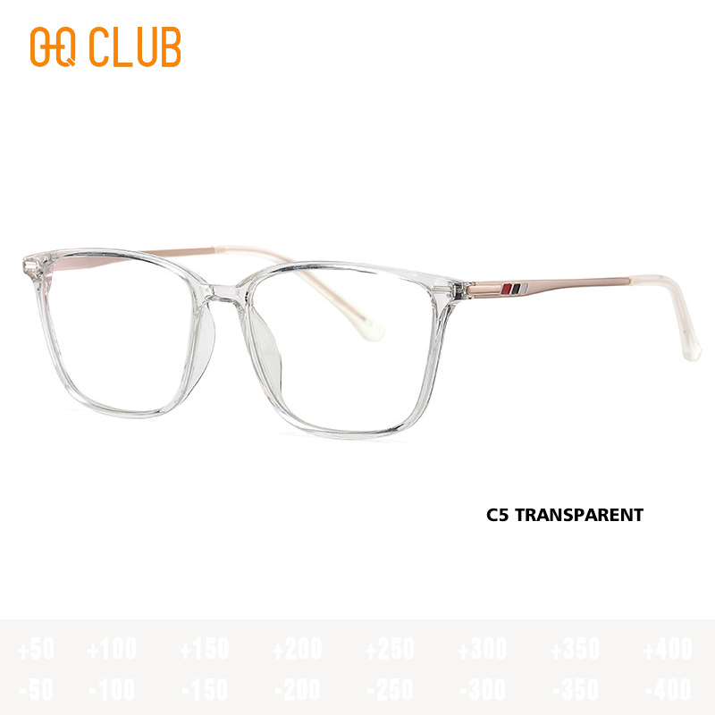 O-Q CLUB Graduated Lenses to Read Men`s Glasses for Reading Glass for Man Lunette Myopia Eyeglasses Photochromic Women Lens Eye
