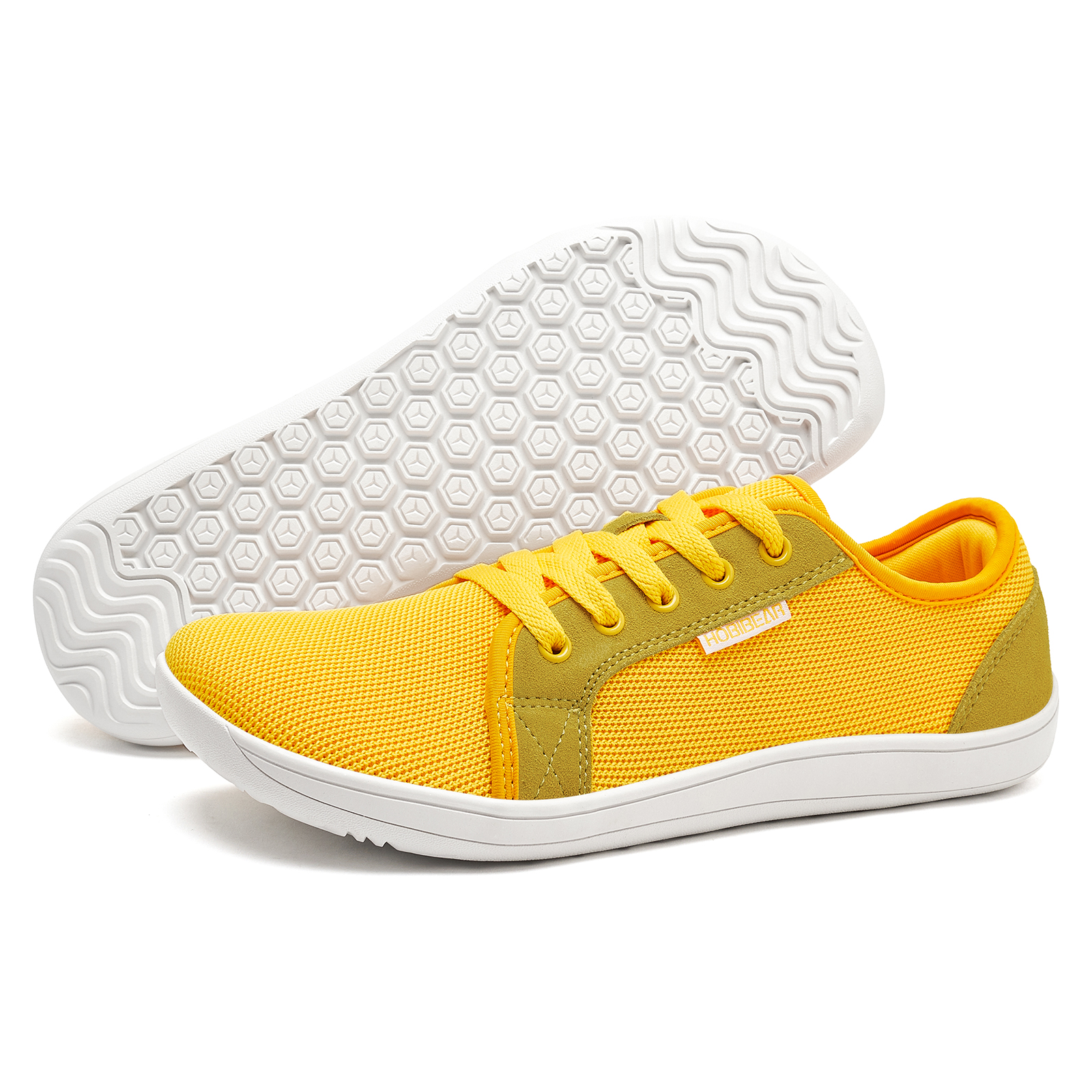 HOBIBEAR Unisex Wide Toe Barefoot Shoes for Men Women Outdoor Trail Running Minimalist Walking Shoes Lightweight and Breathable