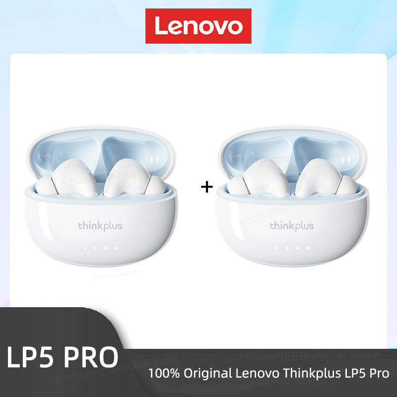 Lenovo LP5 PRO Wireless Bluetooth 5.4 Earphones TWS HiFi Sound Gaming Earbuds LP5Pro Sport headset Long Standby with Mic 2025