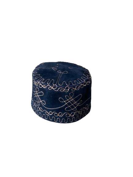 Shiny Premium Cap - African Embroidered Hat for Men