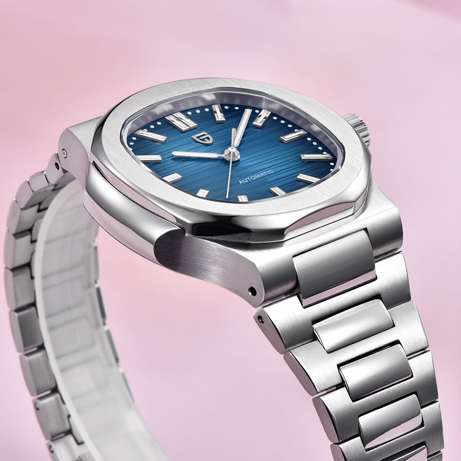 PAGANI DESIGN 2025 New Men's Watches Luxury Automatic Watch For Men Mechanical 40MM WristWatch Stainless Steel AR Sapphire glass