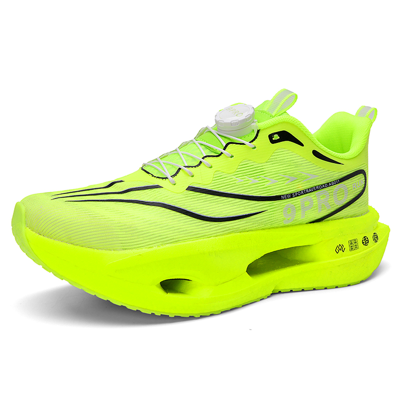 Mens Advanced Carbon Plate Marathon Running Shoes Casual Cosy Breathable Lightweight Comfortable Athletic Non Slip Racing Shoes