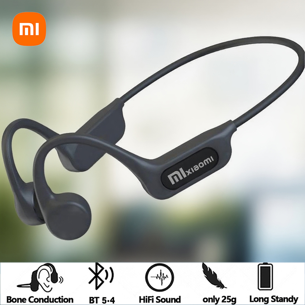 Xiaomi Mijia Ear Hook Bone Conduction Sports Headphone Wireless Earphone Bluetooth 5.4 Headset Hands-free with Mic for Running