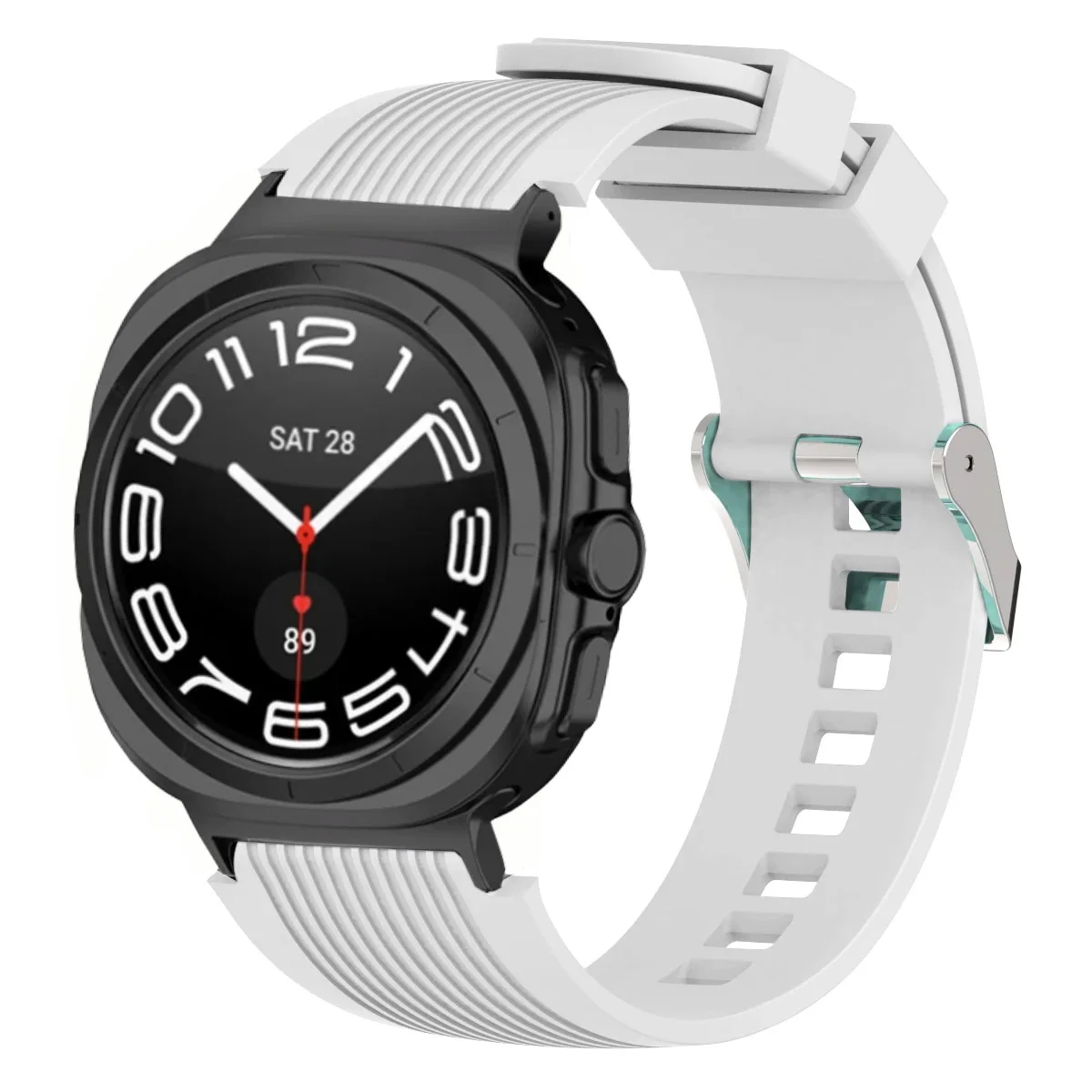 sports soft Silicone Strap For Samsung Galaxy Watch Ultra 2025 47mm breathable band For Samsung Watch 8 40mm 44mm 8 Classic 46mm