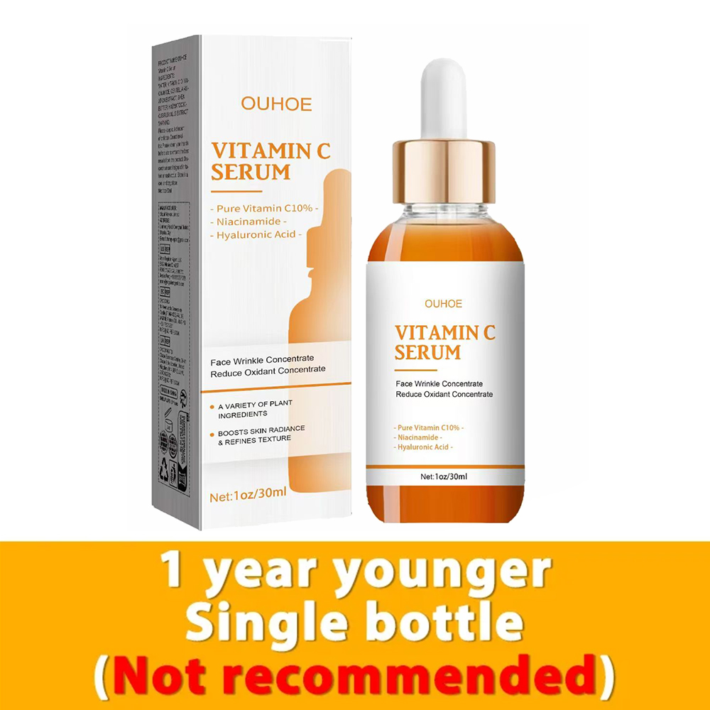 Vitamin C Wrinkle Remover Face Serum Lifting Firming Fade Fine Lines Anti-aging Essence Whitening Brighten Nourish Skin Care