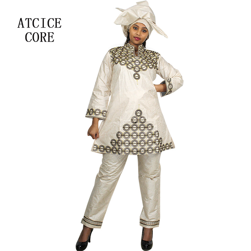 African Attire For Women Abaya Embroidery Plus Size Elegant Party Church Dress