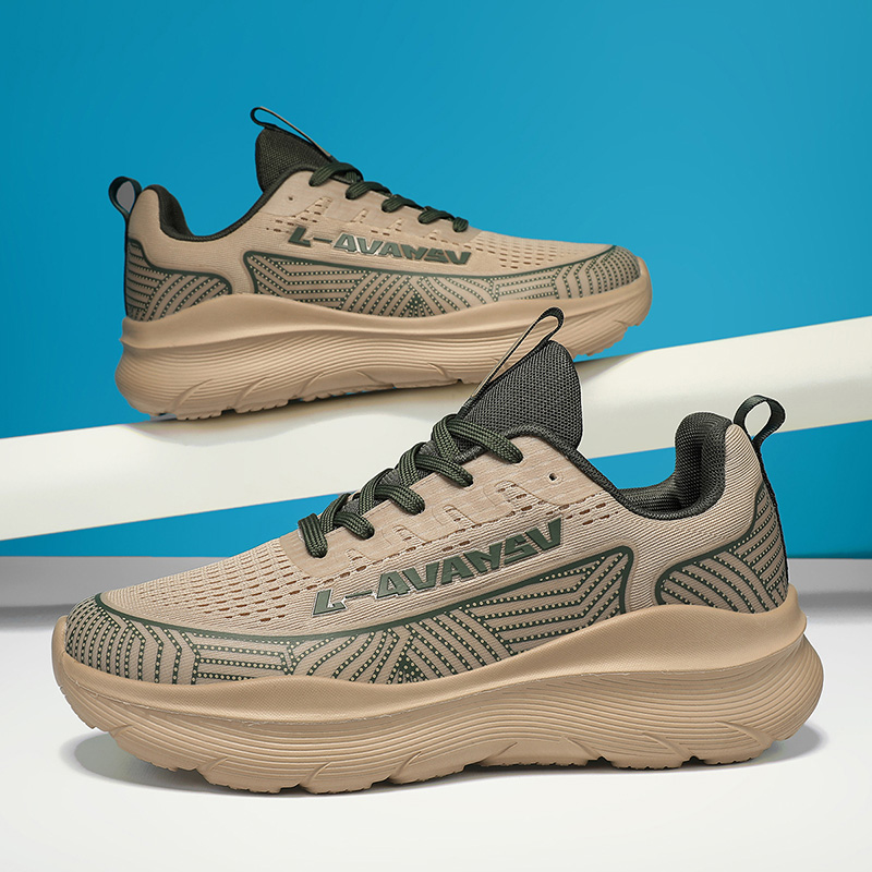 New Model Mens Durable Sneakers Lightweight Running Shoes for Men Breathable Non Slip Walking Shoes   Four Season Running Shoes