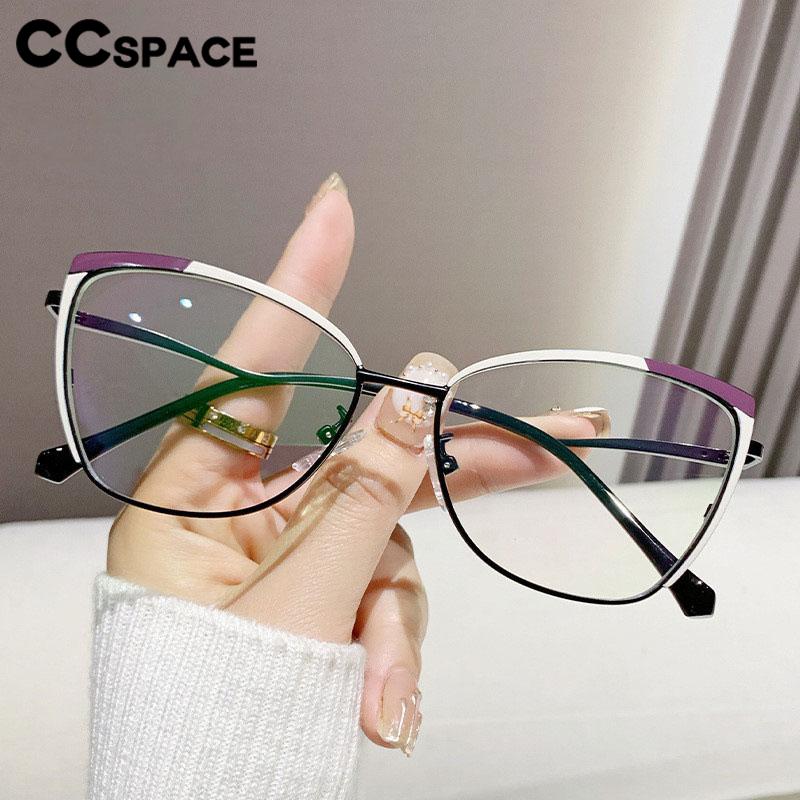 R57481 Fashoin Metal Cat Eye Reading Glasses Women Popular Optical Presbyopia Eyeglasses Diopter +50+100+150+200+250+300+350