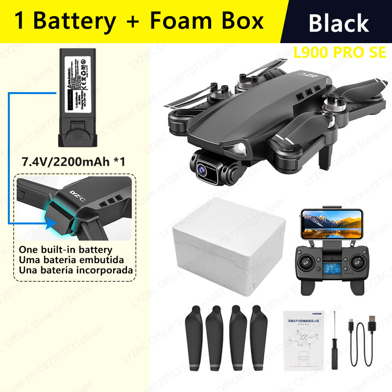 LYZRC Official L900 PRO SE Brushless Motor GPS 4K Professional Drone 5G WIFI Aerial Photography Helicopters Foldable Quadcopter