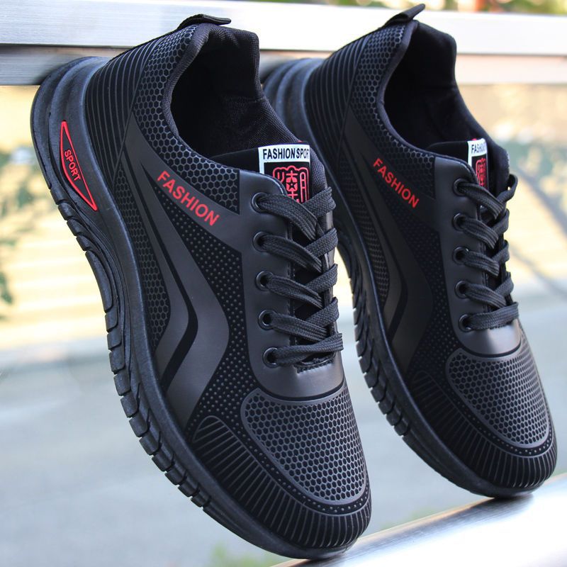 New men's shoes Breathable lightweight fashion shoes casual running shoes platform sports shoes sneakers