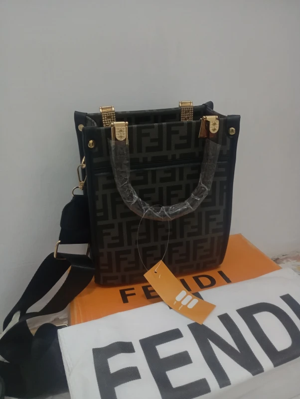 Fendi Black Luxury Bag - Elegant Fashion Statement