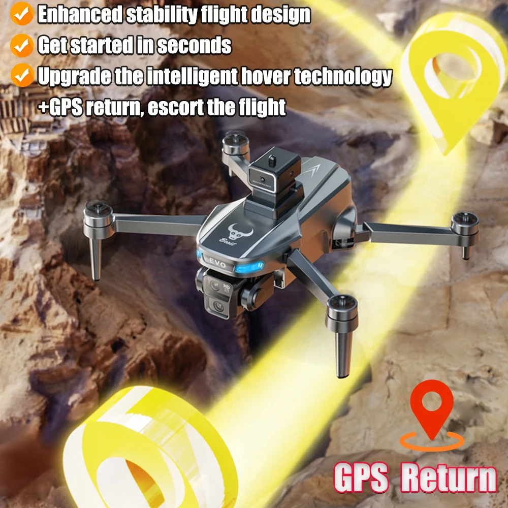 NEW SG901 MAX GPS 4.5-inch Large Screen Remote Control Drone With Obstacle Avoidance Brushless Foldable Quadcopter Dron Toy