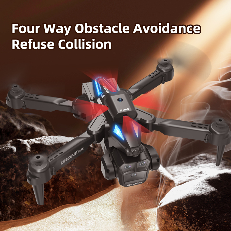 C10 Max GPS Remote Control Drone 8K Camera Optical Flow Positioning Obstacle Avoidance Gesture Photography Foldable Quadcopter