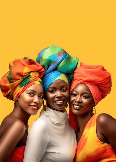 Beautiful African American Woman Canvas Psoters and Prints Sunshine Smiling Girl Pictures Portrait Wall Art Picture Home Decor