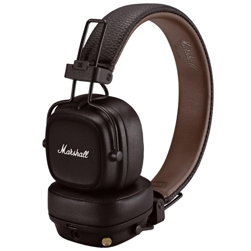 Marshall Major V 5 Wireless Bluetooth Headphone with Mic Foldable Pop Rock Retro Headset Support Marshall Bluetooth App