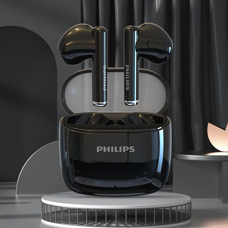 PHILIPS TAT2420 Semi-in-ear Wireless Bluetooth Earphones HIFI Sound Quality Call Noise Reduction Mini Portable Music Headset