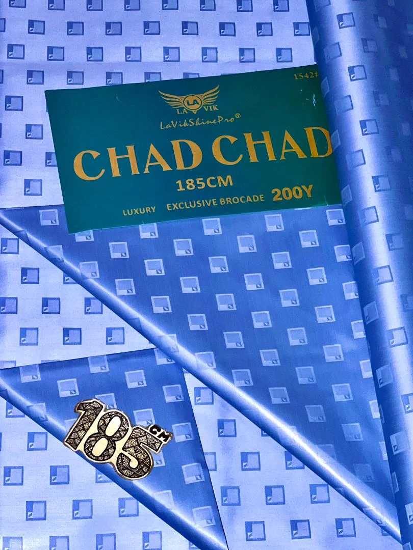 King of Brocade: Premium Micro Inso & Chad Chad Luxury African Shadda – The Ultimate Shining Garment for Men (Sold by Meter)
