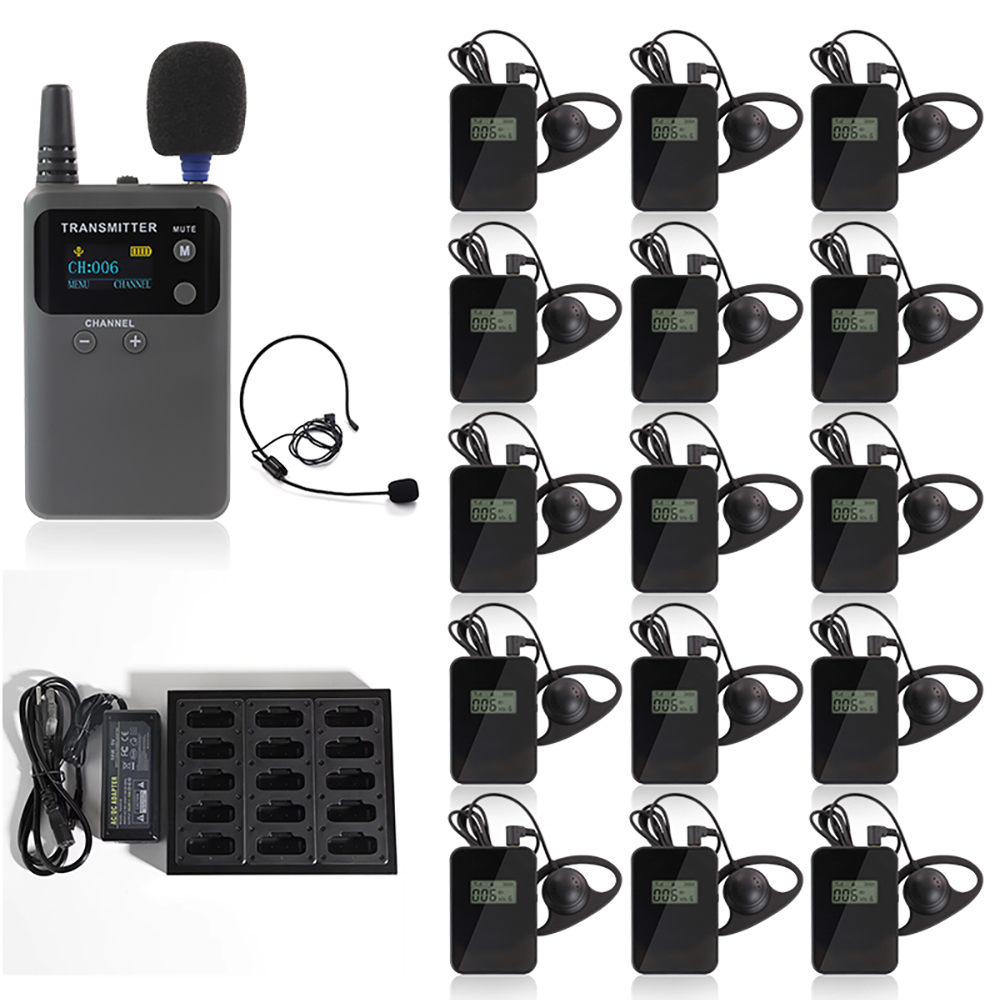 Wireless Tour Guide System Whisper Talk Simultaneous Interpretation System For Tourism Group Service Meeting Training Exhibition