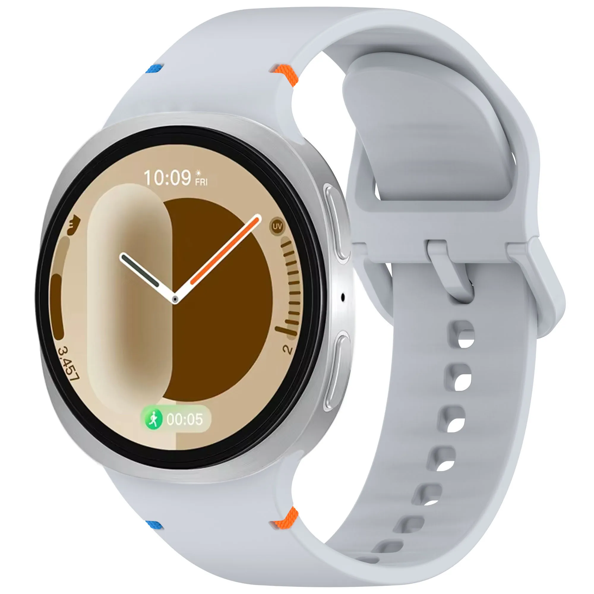 Official Silicone Watchband For Samsung Galaxy Watch 8 40mm 44mm 1:1 Sports Bracelet Wristband Galaxy Watch 8 Classic 46mm Belt