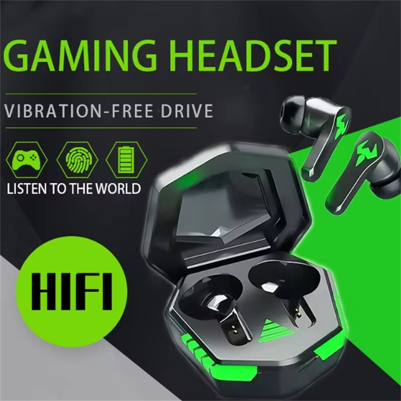 N35 TWS Gaming Earphones Touch Wireless Headphones Bluetooth Earbuds Battery Long Standby Earbuds HIFI Waterproof Headset