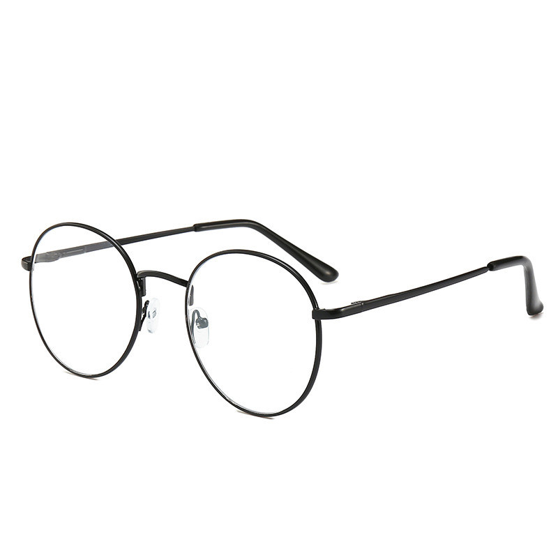 Prescription Eyeglasses Metal Frame Optical Computer Women Myopia Glasses Men Nearsighted Glasses-1.0-1.5-2.0-2.5-3.0-3.5To-6.0