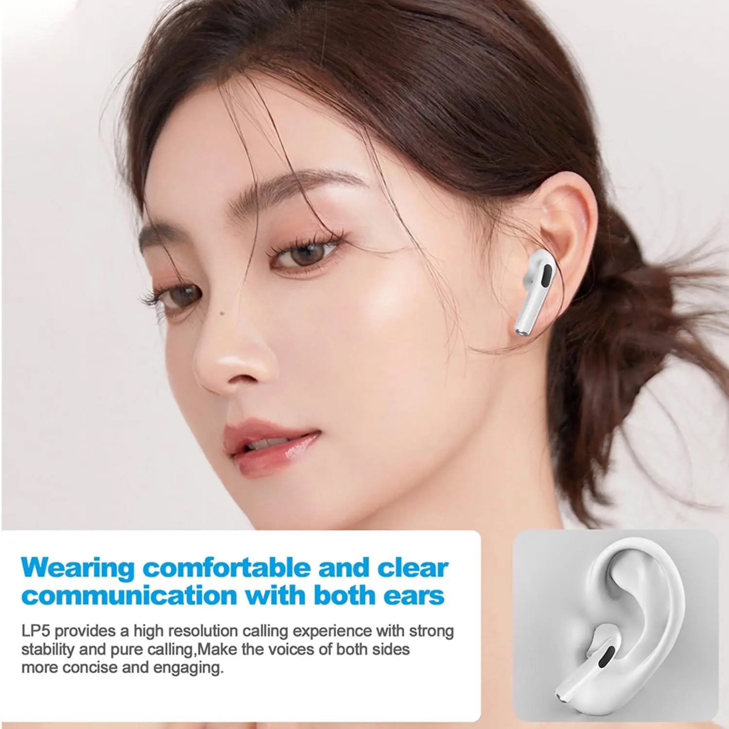Original Air Pro True Wireless Bluetooth Earphones Headphones HiFi Sound Low Latency Noise Reduction Earbuds for IPhone Android
