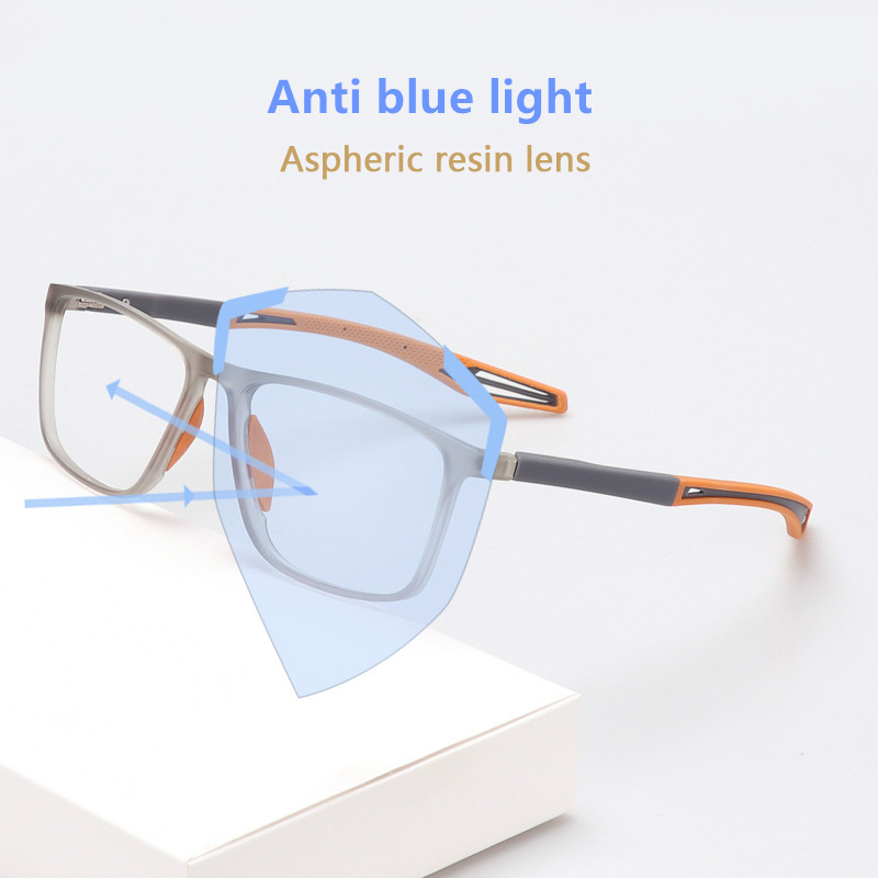 TR90 Photochromic Eye Glasses Men Women Myopia Eyeglasses Finished Glasses Students Short Sight Eyewear 0 -0.5 -1 -1.25 -1.5 -6