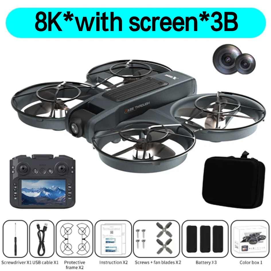 Xiaomi Mijia X226/X226VR Drone 4K Professional Dual Camera Brushless motor Optical Flow Avoidance Remote Control Quadcopter toys