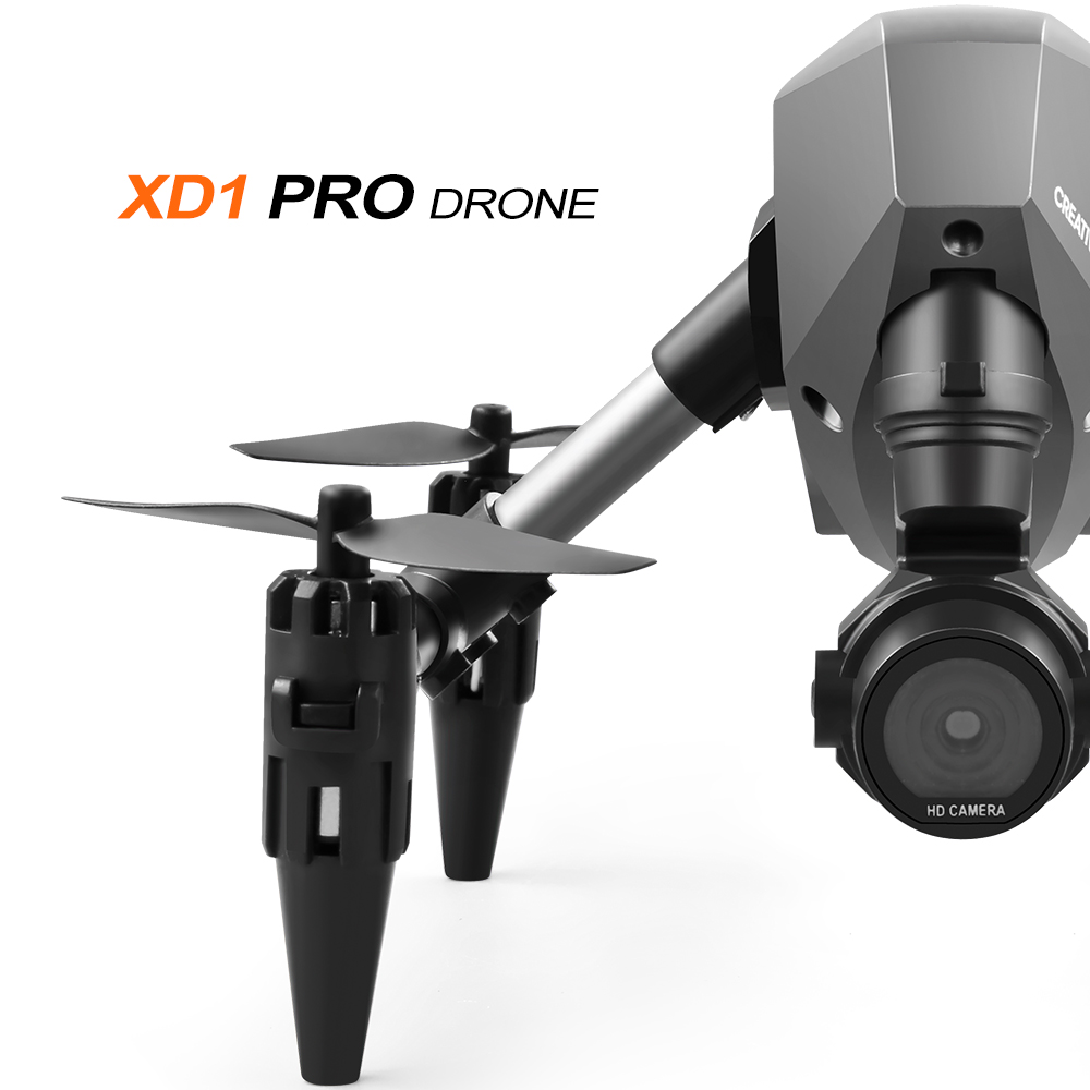 LSRC XD1 pro Mini Drone WIFI Dual Camera 4K/8K Optical Flow Positioning Alloy Anti-Drop Quadcopter with Remote Control RC Toy Gi