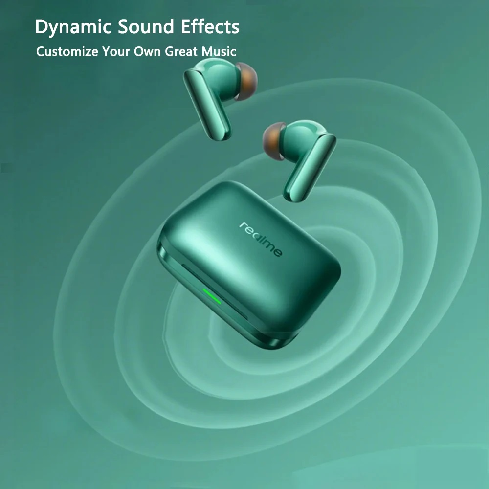 Global Version realme Buds Air 7 Pro 53dB Active Noise Cancelling True Wireless Earphone 48Hour Battery Bluetooth 5.4 Headphone