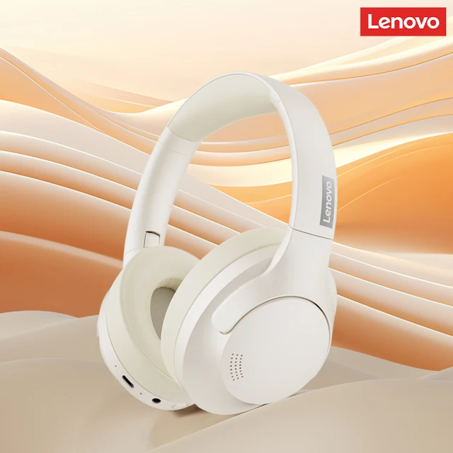 Lenovo Th46 Wireless Bluetooth 5.4 Headphones Scalable Headset Hd Calling ANC Active Noise Reduction Earbuds 400mAh Battery Life
