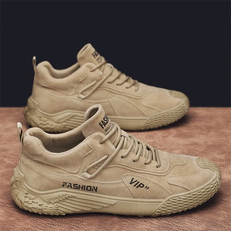 New Spring and Autumn Men's Casual Shoes Trendy Men's Sports Shoes Korean Edition Fashion Youth Single Shoes