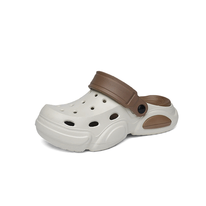 Summer Men's Thick-Soled Non-Slip Breathable Toe-Cap Sandals Casual Beach Slippers