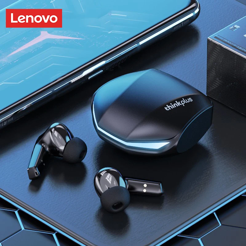 5PCS Original Lenovo GM2 Pro  TWS Wireless Headphones Sliding Cover Gaming Earphone Bluetooth 5.3 Sport Earbuds Music Headsets