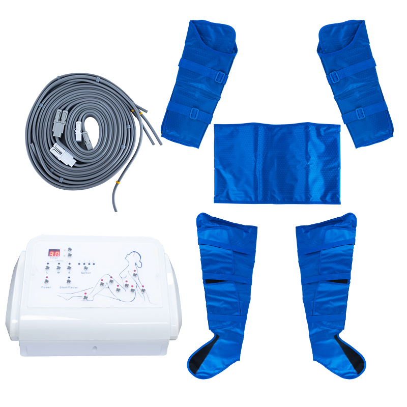 Air pressure therapy machine lymphatic drainage vacuum treatment device pain relief belt with 16 airbags Comfortable weight loss