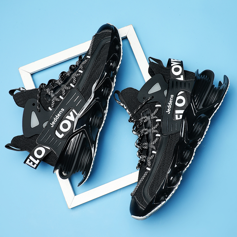 Men's Shock-absorbing Running Shoes Are Trendy Versatile Lightweight Comfortable Fashionable Men's Casual Sports Shoes