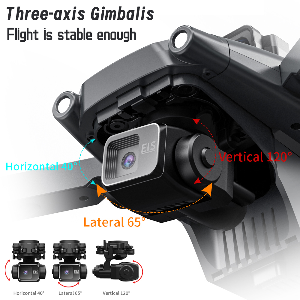 L600 Pro MAX/Pro GPS Drone 4K Professional HD Camera 3-axis gimbal Aerial 5G Wifi Obstacle Avoidance Brushless FPV RC Quadcopter
