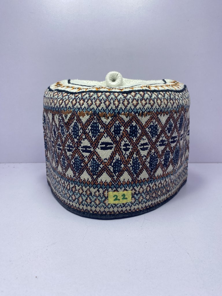 Kindei Golden Cap - Premium Hausa Zawa Style