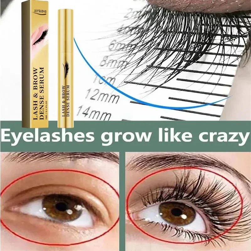 Fast Eyelash Growth Serum 7 Days Natural Eyelash Enhancer Longer Fuller Thicker Curling Lash Treatment Eye Care Products Makeup